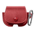 Custodia protettiva per auricolari XDcase in pelle PU stile zaino con moschettone., For AirPods Pro 3, For AirPods 4, For AirPods Pro 2 / 1