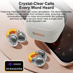 Auricolari Bluetooth wireless intelligenti con intelligenza artificiale D MOOSTER D89 con clip.
