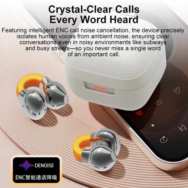 Auricolari Bluetooth wireless intelligenti con intelligenza artificiale D MOOSTER D89 con clip.