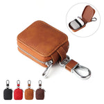 Custodia protettiva universale per auricolari in pelle PU XDcase con gancio