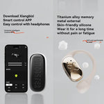 D MOOSTER D55 Pro OWS Auricolari wireless Bluetooth con cancellazione del rumore ENC, montabili sull'orecchio.