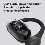 D MOOSTER D55 Pro OWS Auricolari wireless Bluetooth con cancellazione del rumore ENC, montabili sull'orecchio.