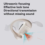 D MOOSTER D55 Pro OWS Auricolari wireless Bluetooth con cancellazione del rumore ENC, montabili sull'orecchio.