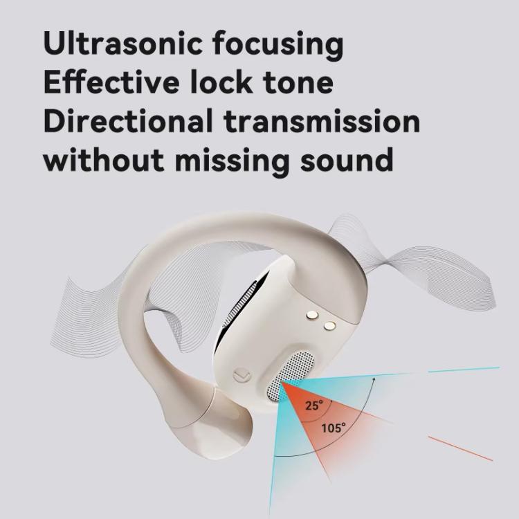D MOOSTER D55 Pro OWS Auricolari wireless Bluetooth con cancellazione del rumore ENC, montabili sull'orecchio.