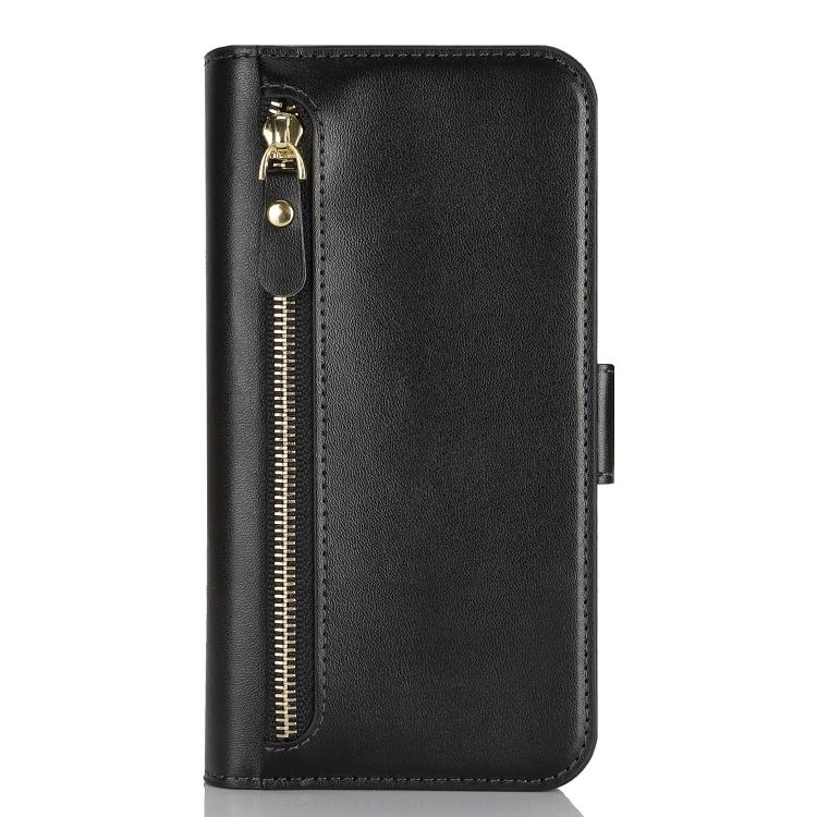 Borsa a tracolla con cerniera frontale, portafoglio multi-carta, custodia per telefono in pelle vegana, For iPhone 17 Pro Max, For iPhone 17 Pro, For iPhone 17, For iPhone Air
