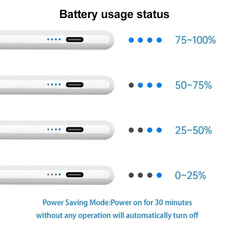 Pennino capacitivo sensibile per iPad (modelli successivi al 2018), Capacitance Stylus