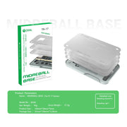 Set di stencil per reballing BGA a strato intermedio 2uul BH40 per iPhone serie 17, 2uul BH40