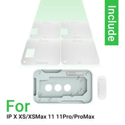 Set di stencil per reballing BGA a strato intermedio 2uul BH41 per la serie iPhone X-11, 2uul BH41