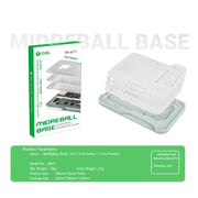 Set di stencil per reballing BGA a strato intermedio 2uul BH41 per la serie iPhone X-11, 2uul BH41