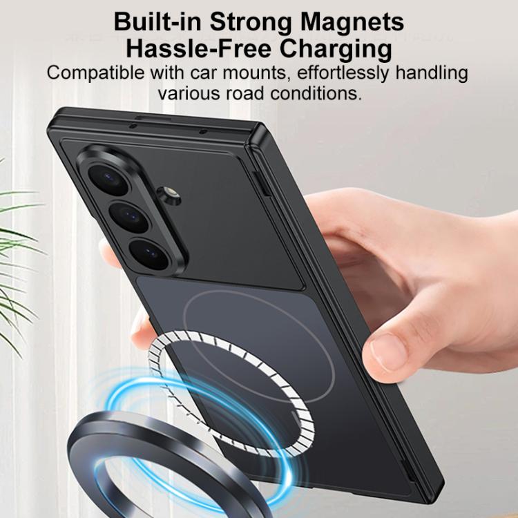Custodia per telefono magnetica a doppio asse GKK serie 17, For Samsung Galaxy Z Fold7 5G, For Samsung Galaxy Z Fold6 5G