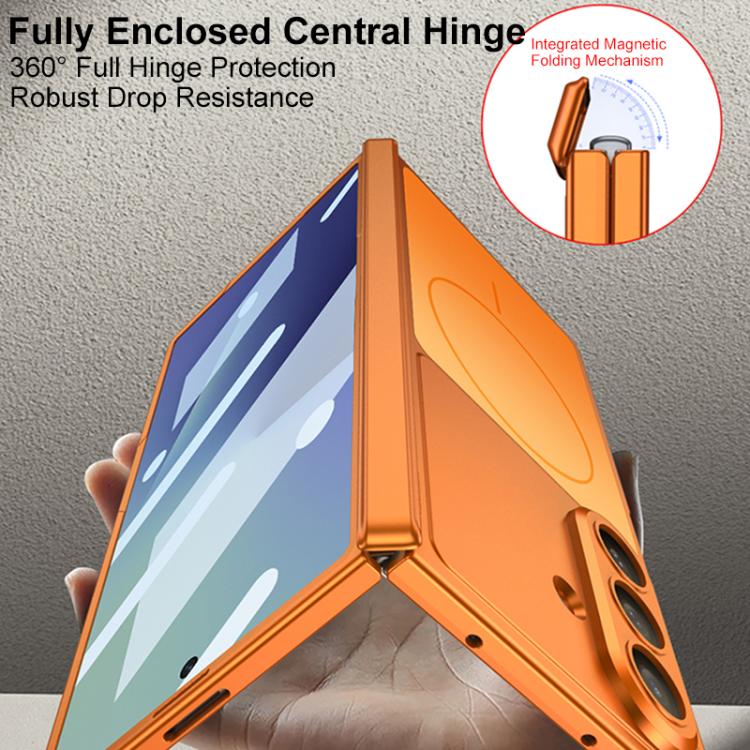 Custodia per telefono magnetica a doppio asse GKK serie 17, For Samsung Galaxy Z Fold7 5G, For Samsung Galaxy Z Fold6 5G