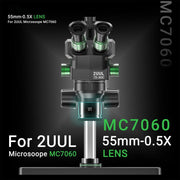 Obiettivo 2uul MS05 55MM WD172 0.5X per microscopio 2uul MC7060, 2uul MS05