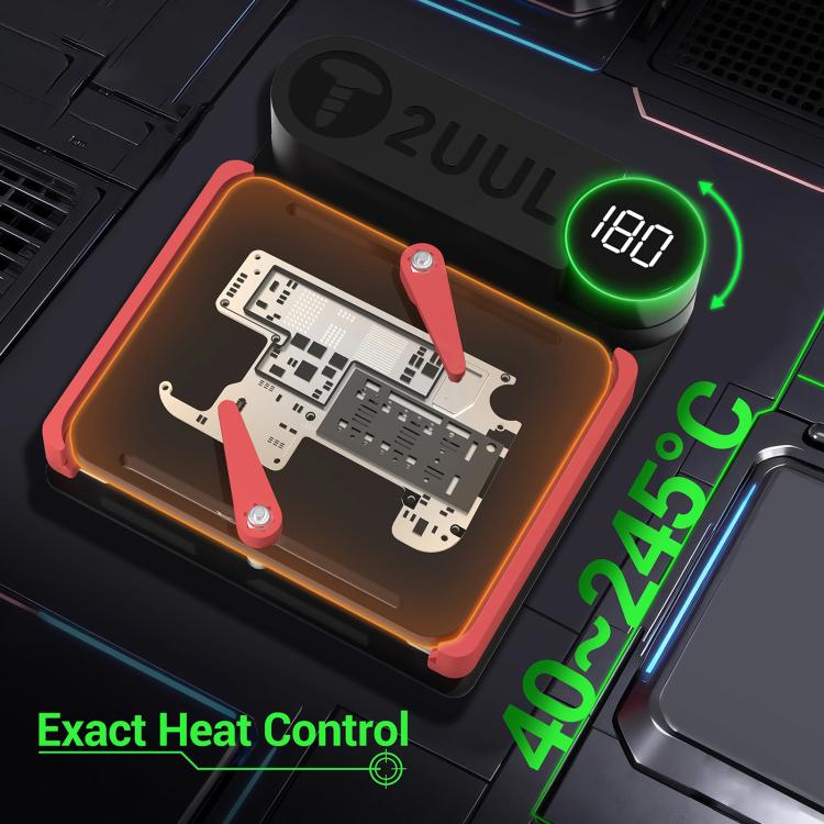 Preriscaldatore a blocco caldo per delaminazione e rilegatura di PCB per schede madri 2uul PH11, EU Plug, US Plug