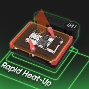 Preriscaldatore a blocco caldo per delaminazione e rilegatura di PCB per schede madri 2uul PH11, EU Plug, US Plug