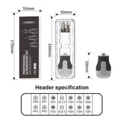 Set di mini cacciaviti manuali a cricchetto 15 in 1, 15 in 1