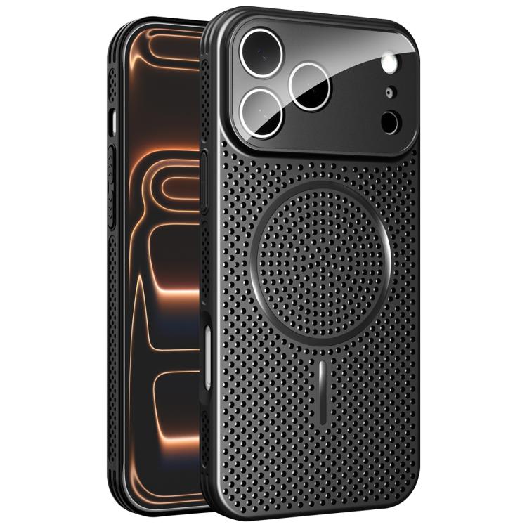 Custodia per telefono antiurto con airbag magnetico e sistema di raffreddamento Ice Armor, For iPhone 17 Pro Max, For iPhone 17 Pro