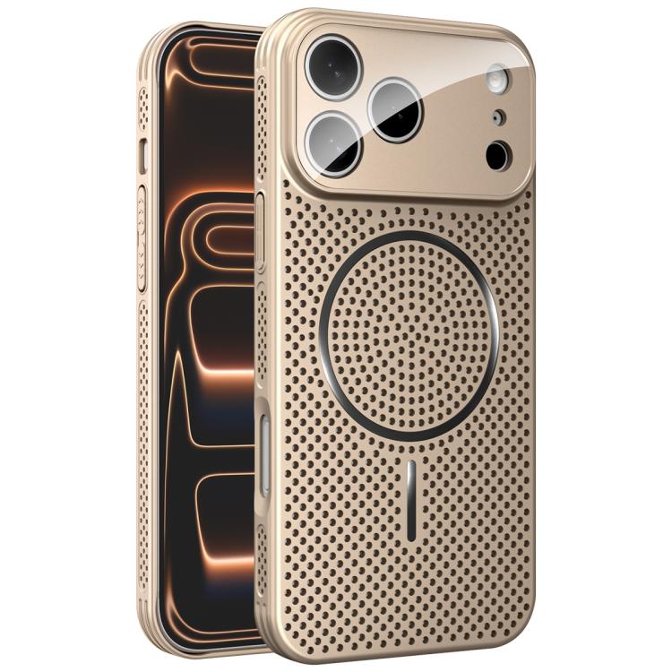 Custodia per telefono antiurto con airbag magnetico e sistema di raffreddamento Ice Armor, For iPhone 17 Pro Max, For iPhone 17 Pro