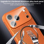 Custodia per telefono antiurto con airbag magnetico e sistema di raffreddamento Ice Armor, For iPhone 17 Pro Max, For iPhone 17 Pro
