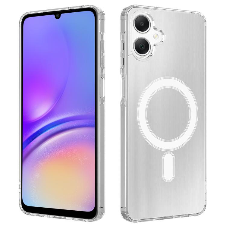 Custodia magnetica MagSafe in acrilico trasparente TPU con foro grande per fotocamera, For Samsung Galaxy A57 5G, For Samsung Galaxy A37 5G, For Samsung Galaxy A17 5G / 4G, For Samsung Galaxy A07 5G / 4G, For Samsung Galaxy A06 5G / 4G                 ...