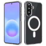 Custodia magnetica MagSafe in acrilico trasparente TPU con foro grande per fotocamera, For Samsung Galaxy A57 5G, For Samsung Galaxy A37 5G, For Samsung Galaxy A17 5G / 4G, For Samsung Galaxy A07 5G / 4G, For Samsung Galaxy A06 5G / 4G                 ...