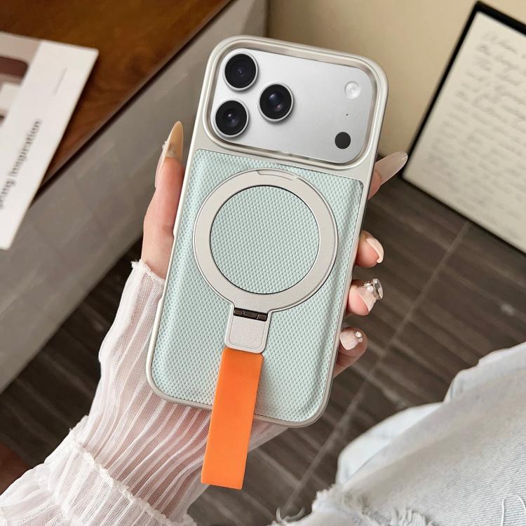 Anello con texture diamantata galvanizzata e supporto magnetico per telefono, For iPhone 17 Pro Max, For iPhone 17 Pro, For iPhone 17, For iPhone Air