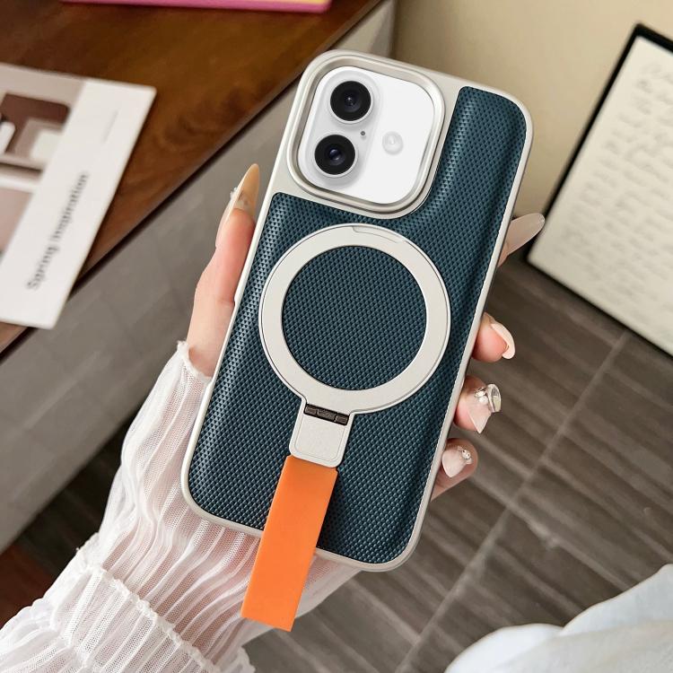 Anello con texture diamantata galvanizzata e supporto magnetico per telefono, For iPhone 17 Pro Max, For iPhone 17 Pro, For iPhone 17, For iPhone Air