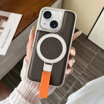 Anello con texture diamantata galvanizzata e supporto magnetico per telefono, For iPhone 15 Pro Max, For iPhone 15 Pro, For iPhone 15 Plus, For iPhone 15