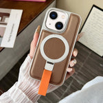 Anello con texture diamantata galvanizzata e supporto magnetico per telefono, For iPhone 14 Plus, For iPhone 14, For iPhone 14 Pro, For iPhone 14 Pro Max