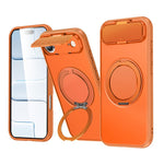 ShellGod - Supporto magnetico girevole con protezione per obiettivo in PC TPU - Custodia ibrida per telefono, For iPhone 17e / 16e, For iPhone Air, For iPhone 16 Pro Max, For iPhone 16 Pro