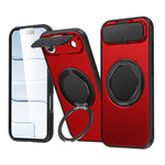 ShellGod - Supporto magnetico girevole con protezione per obiettivo in PC TPU - Custodia ibrida per telefono, For iPhone 17e / 16e, For iPhone Air, For iPhone 16 Pro Max, For iPhone 16 Pro