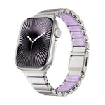 Cinturino per orologio magnetico in acciaio inossidabile con fibbia Norman e passante singolo per la vita., For Apple Watch 46mm / 49mm / 45mm / 44mm, For Apple Watch 42mm / 41mm / 40mm / 38mm