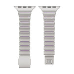 Cinturino per orologio magnetico in acciaio inossidabile con fibbia Norman e passante singolo per la vita., For Apple Watch 46mm / 49mm / 45mm / 44mm, For Apple Watch 42mm / 41mm / 40mm / 38mm