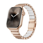 Cinturino per orologio magnetico in acciaio inossidabile con fibbia Norman e passante singolo per la vita., For Apple Watch 46mm / 49mm / 45mm / 44mm, For Apple Watch 42mm / 41mm / 40mm / 38mm