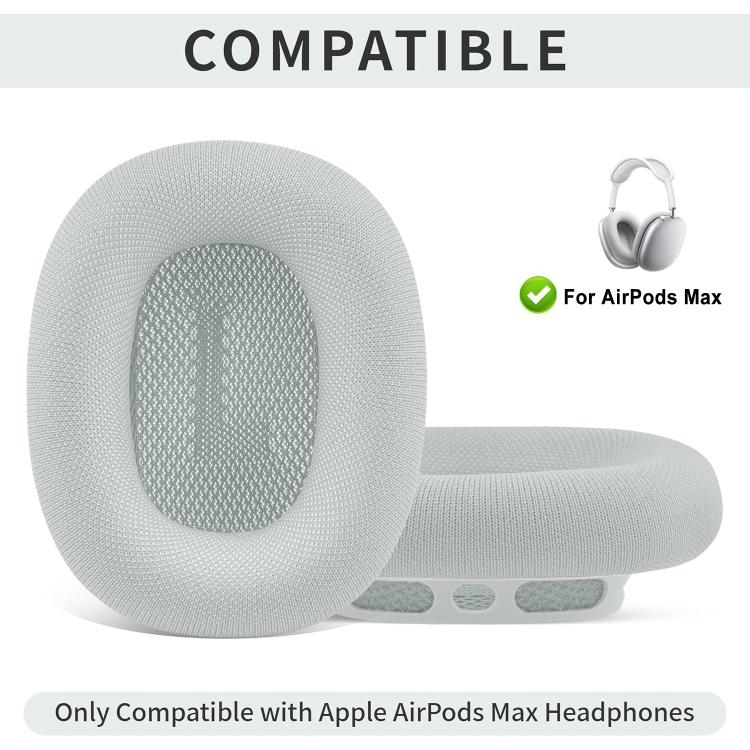 XDcase 1 paio di cuscinetti auricolari di ricambio magnetici in tessuto a rete, For AirPods Max