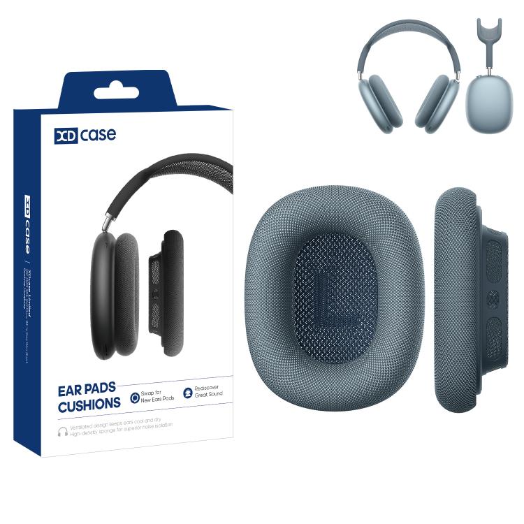 XDcase 1 paio di cuscinetti auricolari di ricambio magnetici in tessuto a rete, For AirPods Max