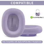 XDcase 1 paio di cuscinetti auricolari di ricambio magnetici in tessuto a rete, For AirPods Max 2