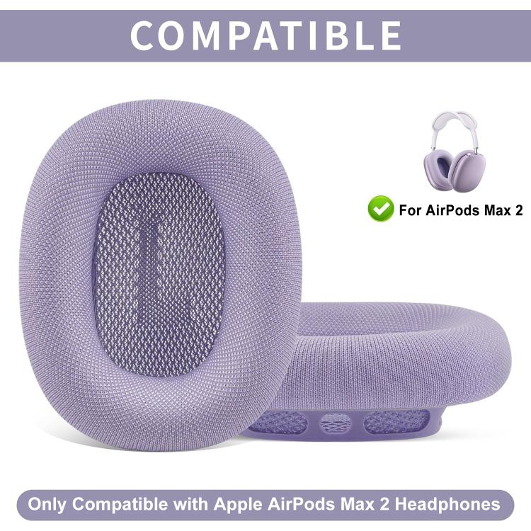 XDcase 1 paio di cuscinetti auricolari di ricambio magnetici in tessuto a rete, For AirPods Max 2