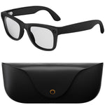 Occhiali MT5 Ultra Smart AI con fotocamera HD da 8 MP, registrazione video, trasmissione Wi-Fi e assistente vocale AI intelligente., Sunglasses, Anti Blue Light Lens