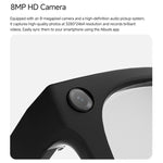 Occhiali MT5 Ultra Smart AI con fotocamera HD da 8 MP, registrazione video, trasmissione Wi-Fi e assistente vocale AI intelligente., Sunglasses, Anti Blue Light Lens