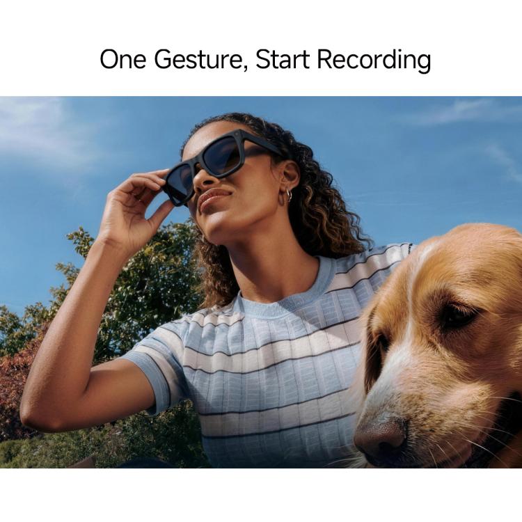 Occhiali MT5 Ultra Smart AI con fotocamera HD da 8 MP, registrazione video, trasmissione Wi-Fi e assistente vocale AI intelligente., Sunglasses, Anti Blue Light Lens