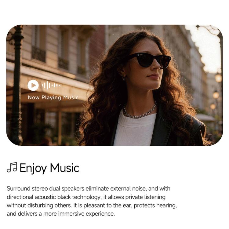 Occhiali MT5 Ultra Smart AI con fotocamera HD da 8 MP, registrazione video, trasmissione Wi-Fi e assistente vocale AI intelligente., Sunglasses, Anti Blue Light Lens