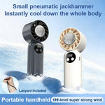 Ventilatore portatile WD-01 Mini Ice Cooling con display digitale
