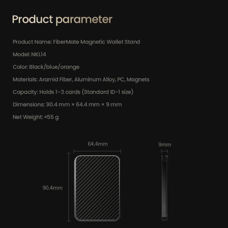 NILLKIN NKL14 Porta carte magnetico sottile RFID