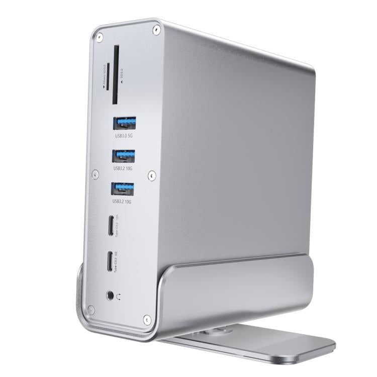 2519 15 in 1 Gigabit Ethernet Port MST Dual HD DisplayPort Desktop Vertical Type-C HUB Docking Station