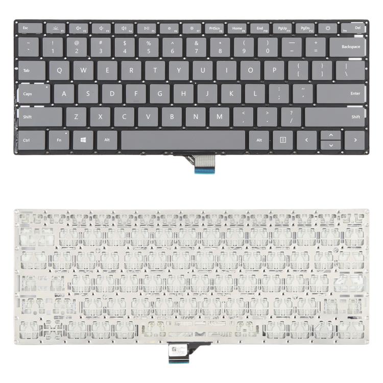 Tastiera per laptop versione USA, For Microsoft Surface Laptop 3 / 4 / 5, For Microsoft Surface Laptop 3 / 4 / 5(Gray), For Microsoft Surface Laptop 3 / 4 / 5(Silver)