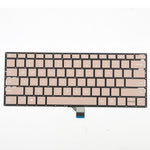 Tastiera per laptop versione USA, For Microsoft Surface Laptop 3 / 4(Gold)