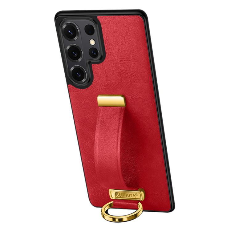 Custodia per telefono SULADA PC Hybrid con texture effetto pelle, resistente agli urti., For Samsung Galaxy S26+ 5G, For Samsung Galaxy S26 Ultra 5G, For Samsung Galaxy S26 5G
