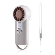 H07 Mini ventilatore portatile ad alta velocità con display digitale
