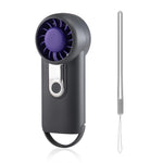 H07 Mini ventilatore portatile ad alta velocità con display digitale