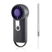 H07 Mini ventilatore portatile ad alta velocità con display digitale